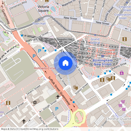 The Orion Building, Retail Quarter, Near New Street