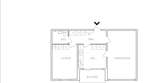 Tordönsgatan 6 A, våning 4 - Foto 3