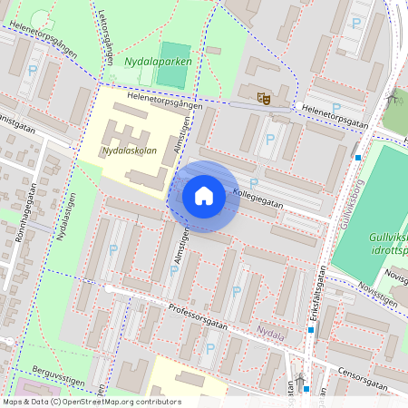 Kollegiegatan 6B, Hermodsdal