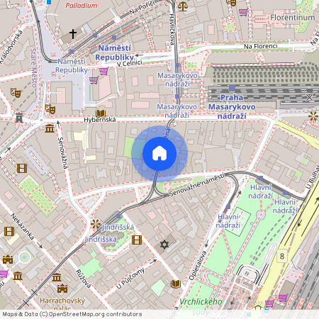 Dlážděná, Praha - Nové Město