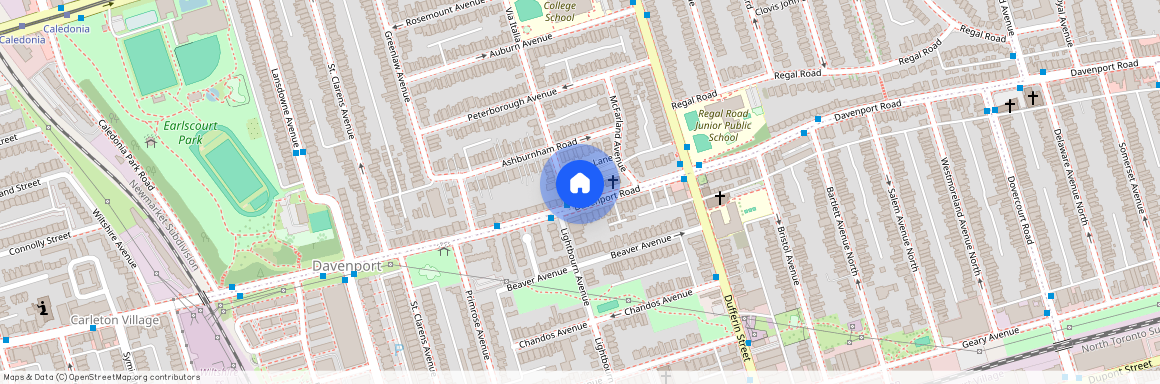 1460 Davenport Road Unit# Apt #2, Toronto