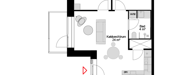 Godsbanen 95, 1. lejl. 6, Aalborg - Photo 1