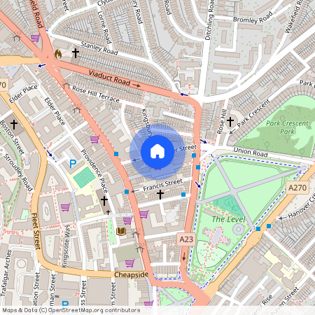 Baker Street, Brighton, BN1