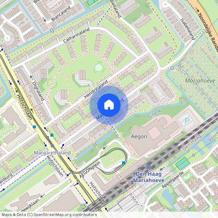 Margarethaland, Landen, The Hague