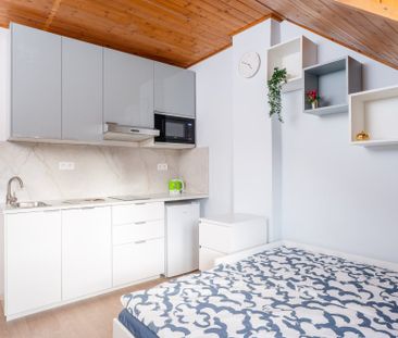 Nabídka pronájmu podkrovního zařízeného studia v lokalitě Praha 4 s... - Photo 2