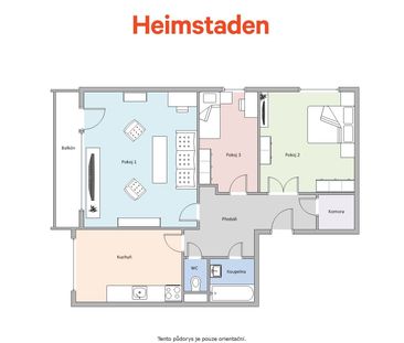 Pronájem bytu 3+1 • 68 m² bez realitkyEnergetiků, Orlová - Horní Lu... - Photo 4