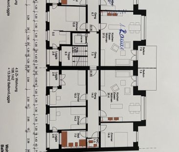 2 Zimmer, 86 m², 1. Stock - Foto 6