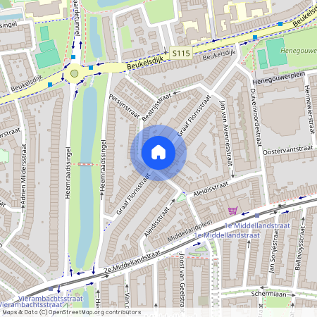 Middelland, 3021 CK, Graaf Florisstraat, Rotterdam