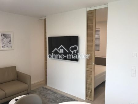 helle Wohnung mit Süd/West-Ausrichtung, möbliert u. voll ausgestattet von Privat - Foto 2