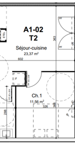 Location Appartement 2 pièces 42m² CAEN 14000 - Photo 3