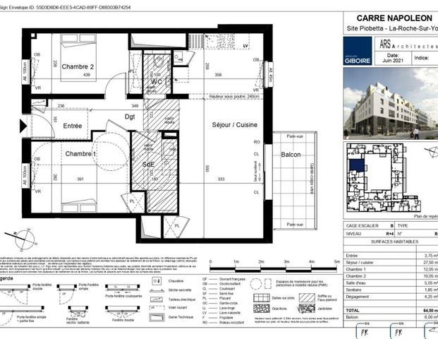 Appartement T3 à louer La Roche Sur Yon - 64 m² - Photo 1