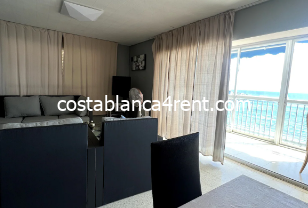 Benidorm first Line apartement Winter let