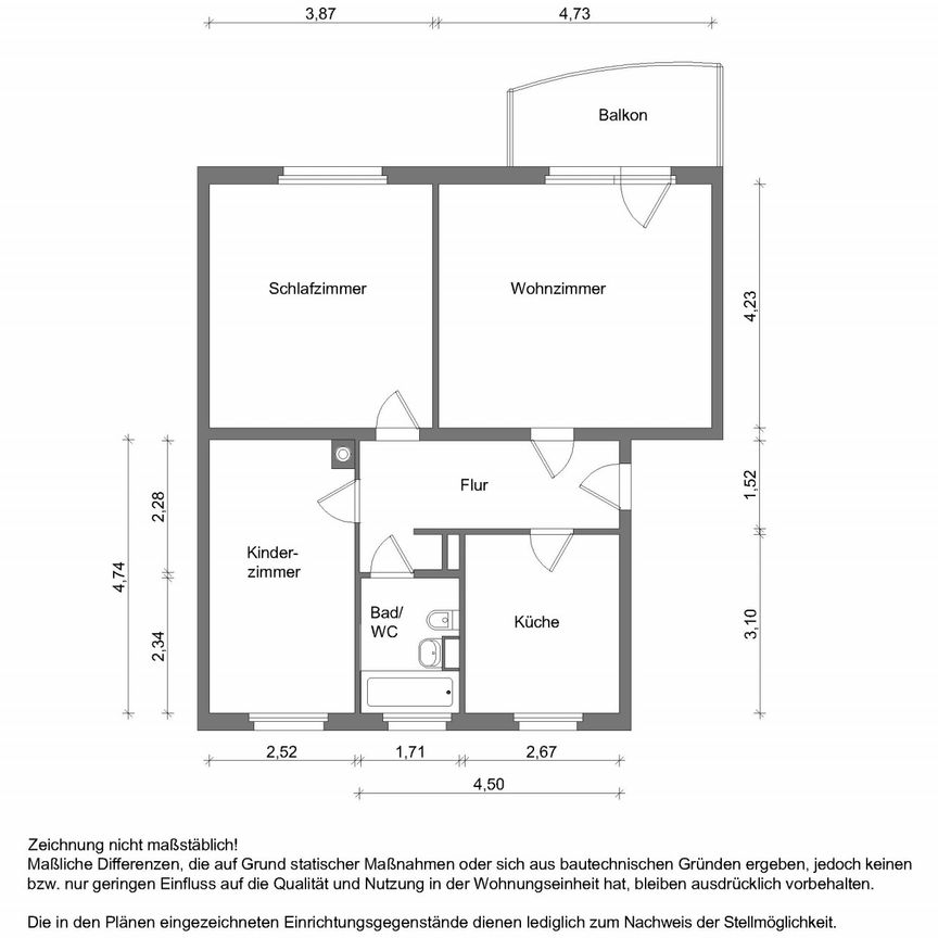Wohnung Nr. 543/67/31 - Photo 2