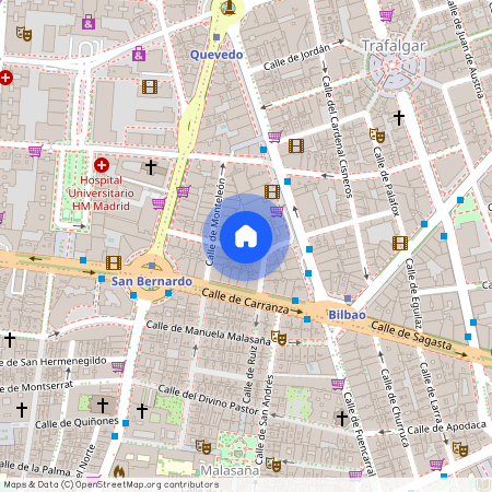 Calle Sandoval, 10, 28010 Madrid, Spain