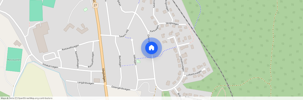 Östergårdsvägen, Bor