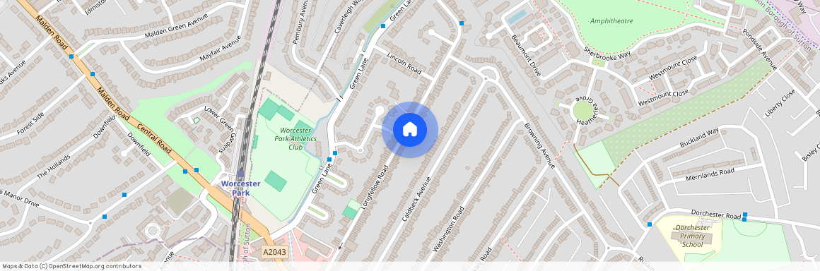 Longfellow Road, Worcester Park