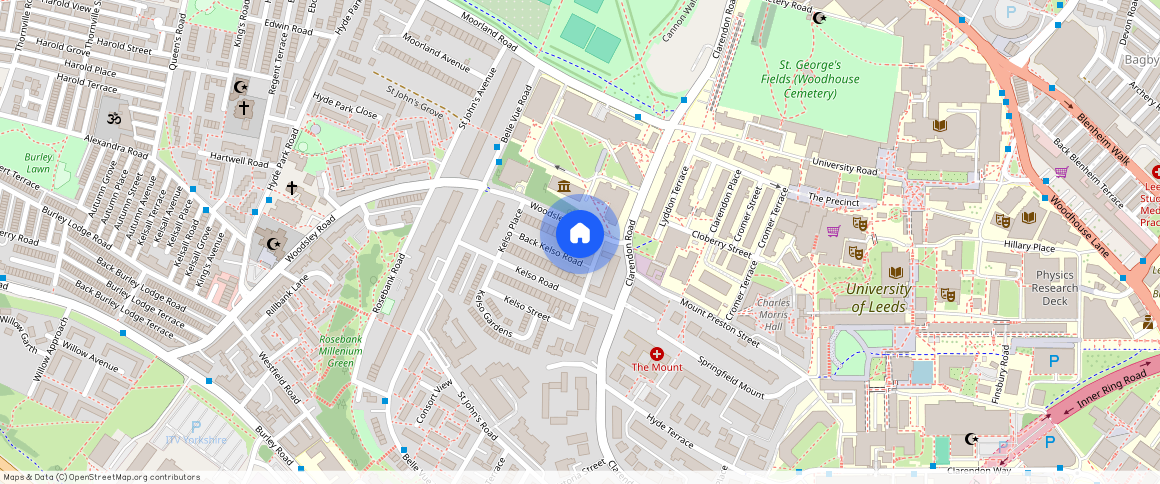 Flat 1, 158 Woodsley Road, LS2 9LZ, Leeds