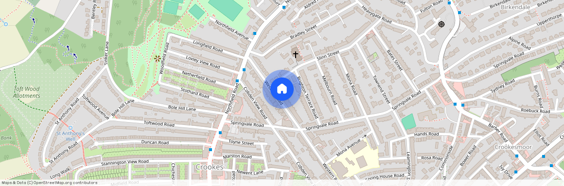 204 Western Road, Crookes