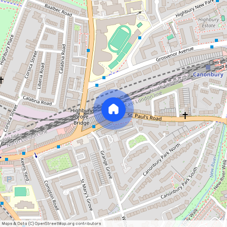 St Pauls Road, Islington, N1