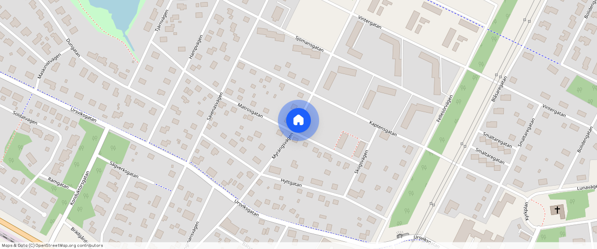 Myrängsvägen, Skelleftehamn