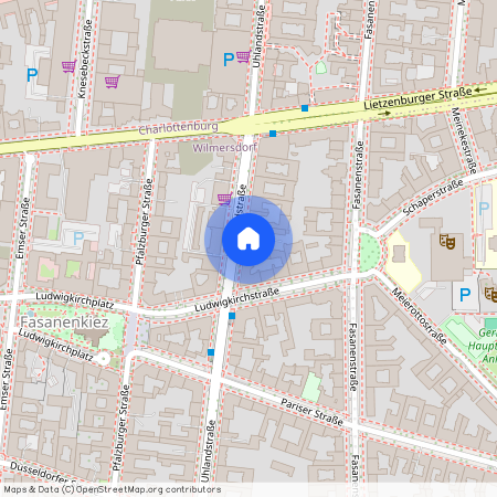 Uhlandstr. 157, 10719 Berlin - Wilmersdorf