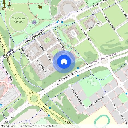 Columbia Place, Campbell Park