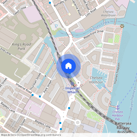 Lighterman Towers, Chelsea Harbour, London