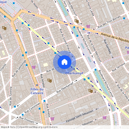 Rue de Crussol, 75011, Paris