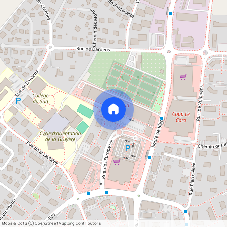 Rue de l'Europe 20, 1630 Bulle