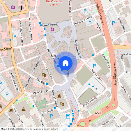 Tontine Street Stoke-on-Trent ST1