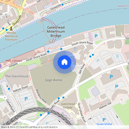 2 bed apartment to rent in NE8