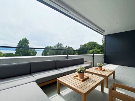 Prachtvolles 3.5-Zimmer-Appartement mit neuem Standard und atemberaubendem Blick auf den See - Foto 3