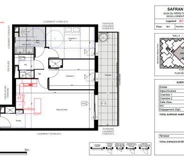 Appartement T3 à louer Lorient - 62 m² - Photo 6