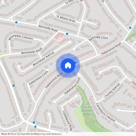 Hallamshire Road, Sheffield