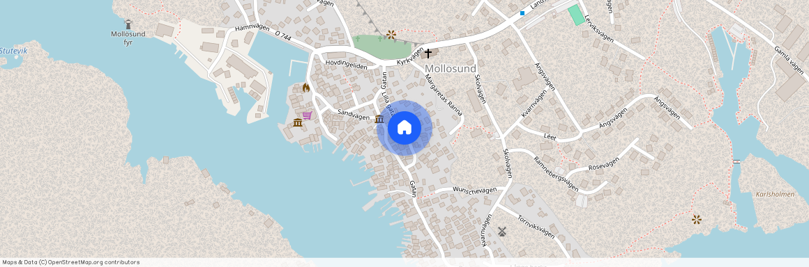 Lilla gatan, Mollösund