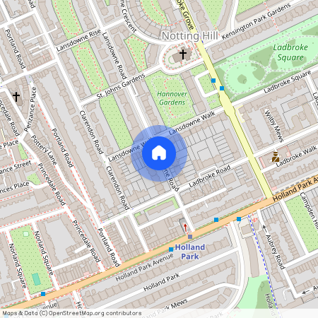 Lansdowne Road, W11, Notting Hill