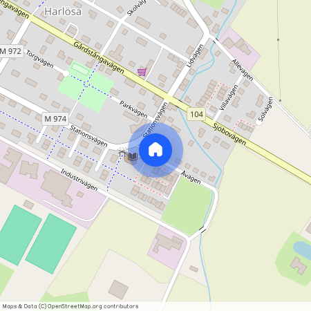 Åvägen 1, Harlösa