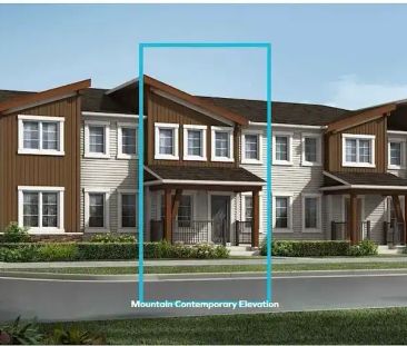 Beautiful Brand-New Townhouse for Rent in Carrington from October 1st, 2024 | Calgary - Photo 1