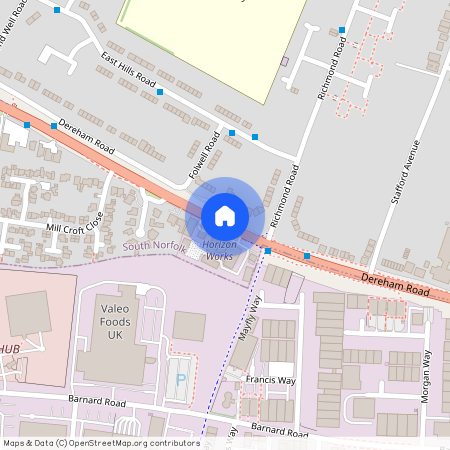 Dereham Road, New Costessey, Norwich, Norfolk, NR5