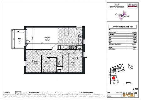 Appartement 3 pièces – 65 m² environ à Chantepie (ref : G75325) - Photo 3