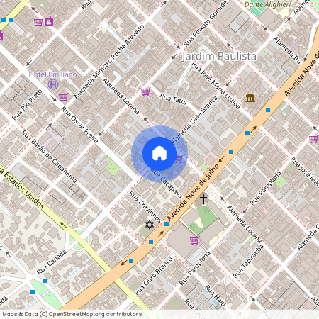 Alameda Casa Branca 923, Jardim Paulista, São Paulo - SP, 01408-001, Brazil