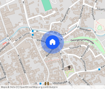 barrierefreie und altersgerechte 2-Raumwohnung im Zentrum von Sange... - Foto 1