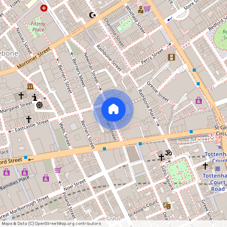 Newman Street, Fitzrovia, W1T