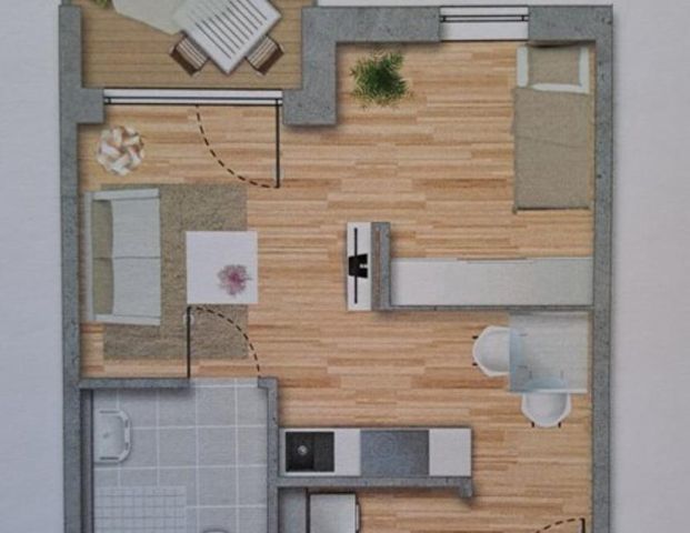 1-Zimmer Wohnung - Foto 1