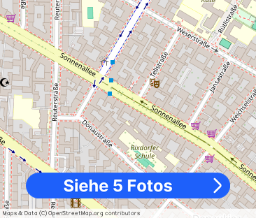 Charmanter 2-Zimmer-Altbau in Neukölln zu vermieten! - Foto 1