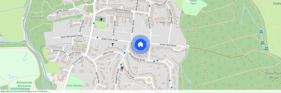 Stoke Park Road, Bishopstoke SO50
