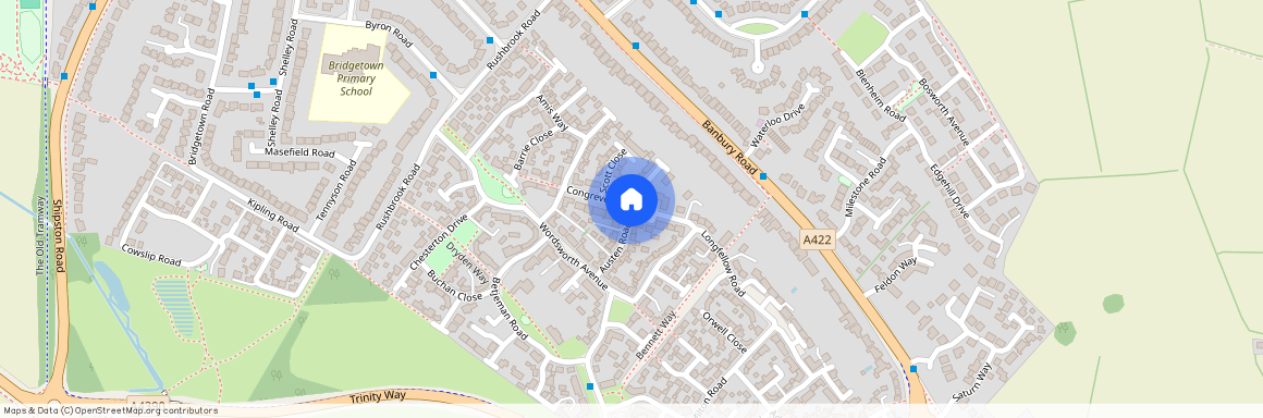 Congreve Way, Stratford-upon-Avon, Warwickshire, CV37