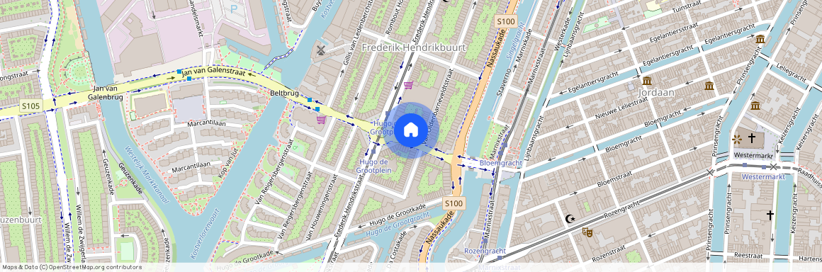 Tweede Hugo de Grootstraat 28B, 1052 LD, Amsterdam