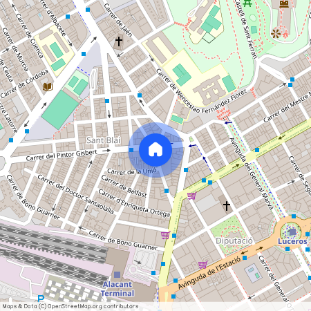 Fincas HG, Carrer del Cardenal Belluga, 23, 03005 Alicante, Spain