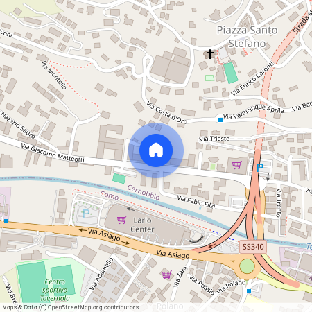 Toscano, Provincia di Como, Cernobbio, Casa, Piazzetta della Filigrana 8, Cernobbio